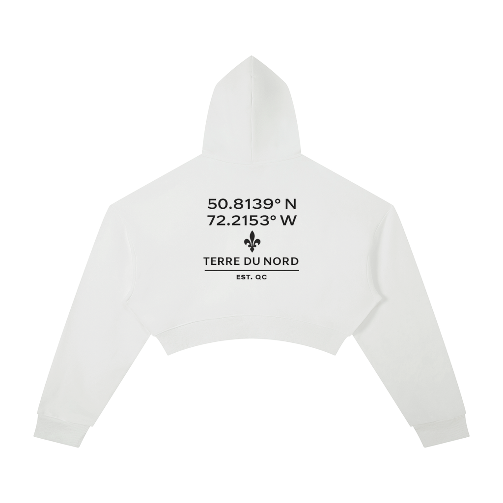 Crop Top Hoodie Nørd