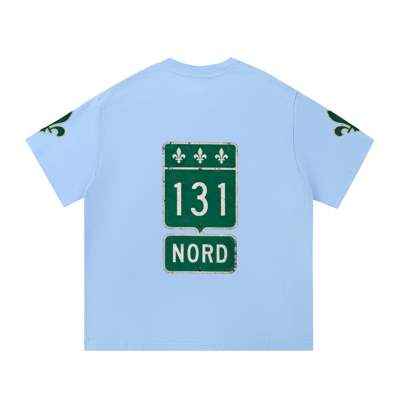 Cotton T-Shirt NØRD Route 131