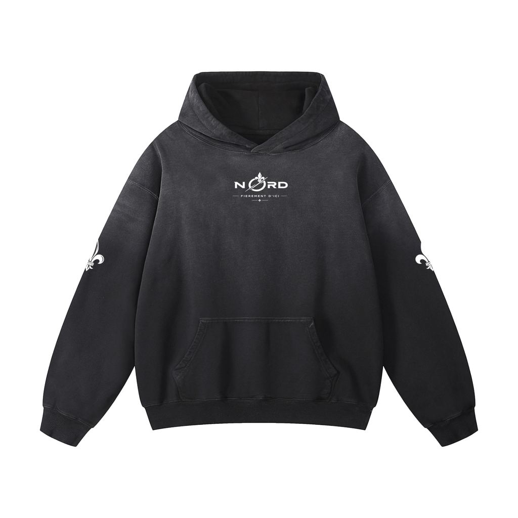 Heavyweight Sunfade Oversized Hoodie Nørd