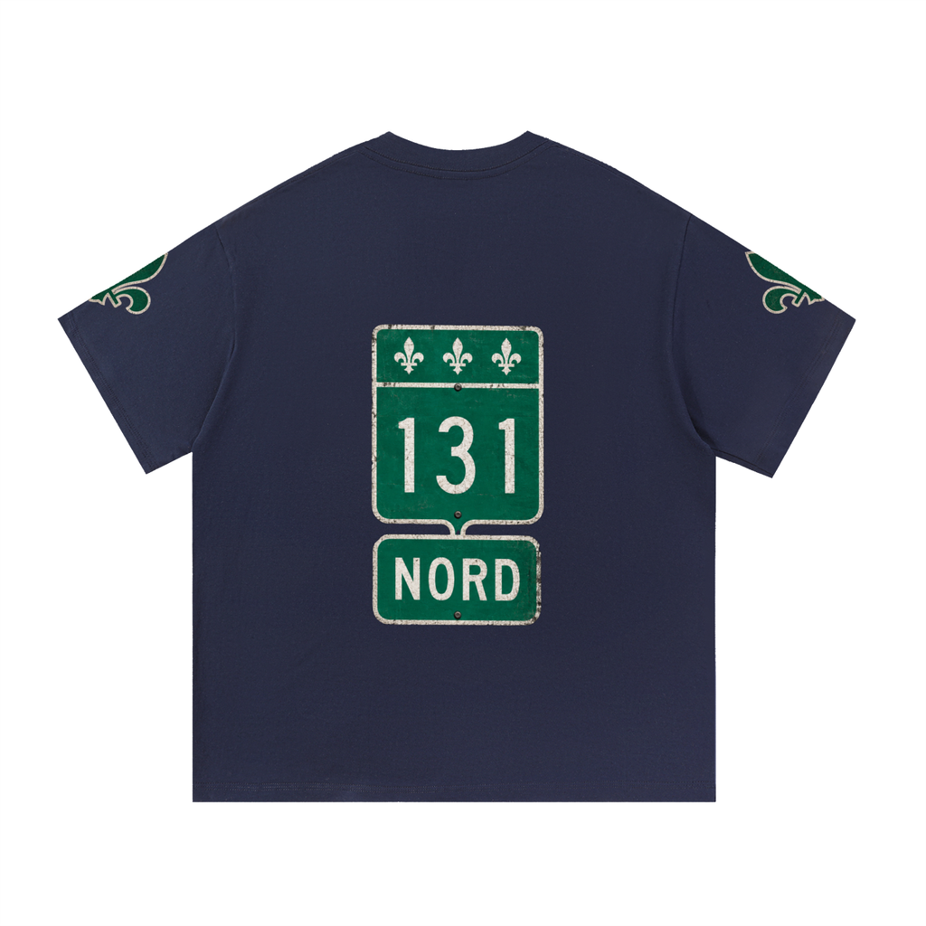 Cotton T-Shirt NØRD Route 131