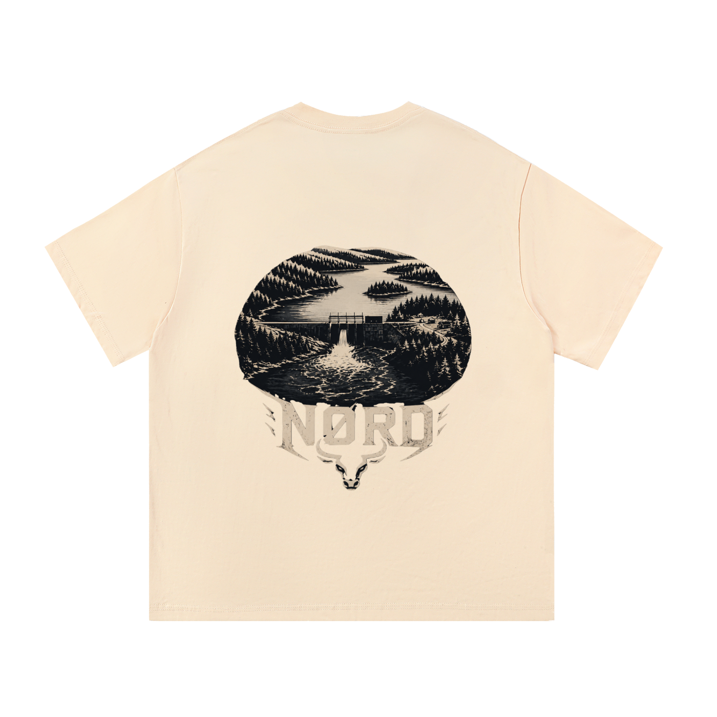 Cotton T-Shirt NØRD RÉSERVOIR TAUREAU