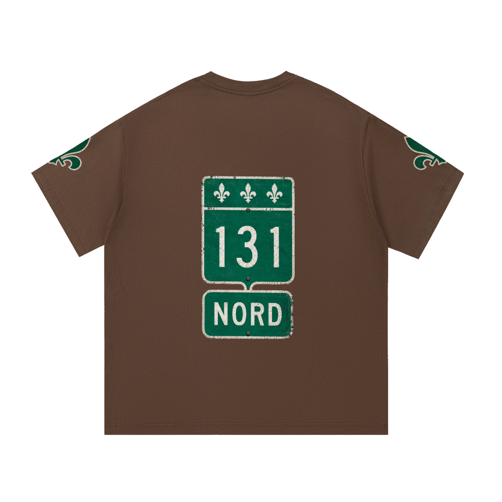 Cotton T-Shirt NØRD Route 131