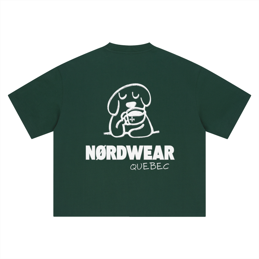 Boxy Oversized T-Shirt Chien du NØRD