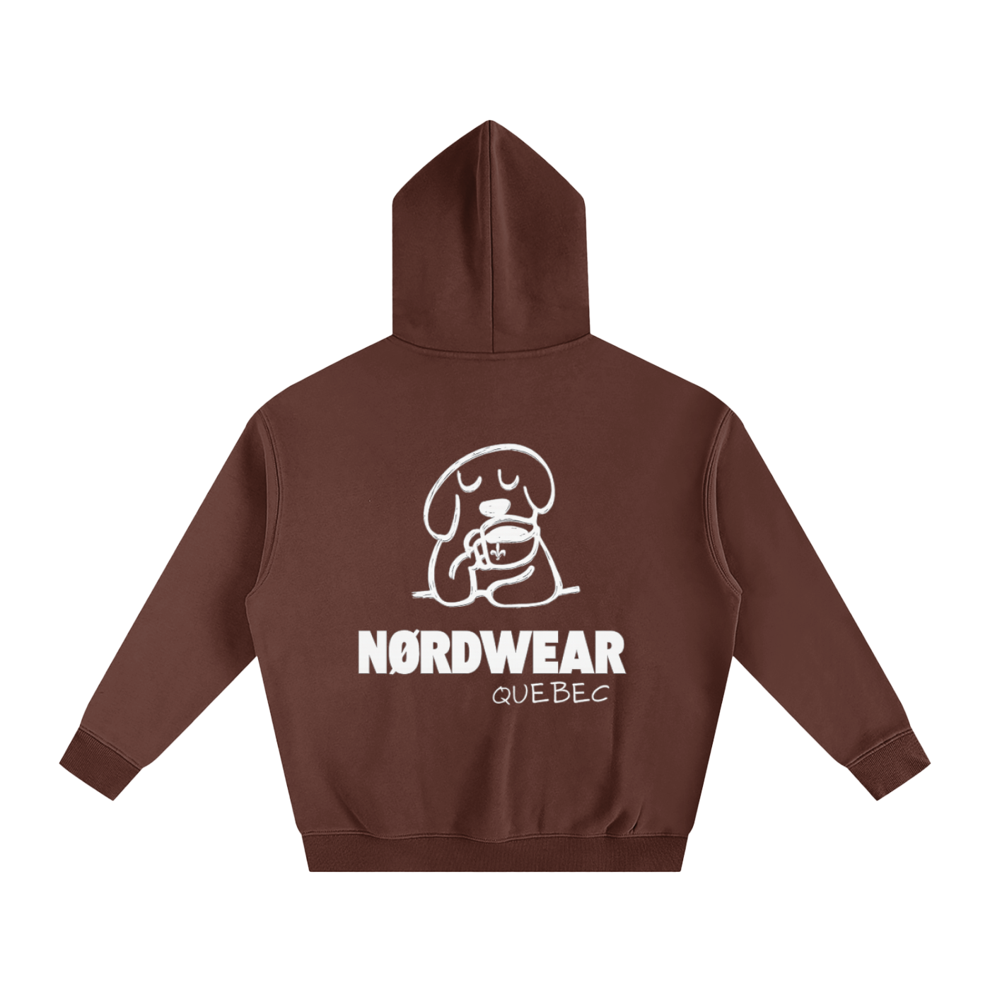 Oversize Hoodie Chien du NØRD