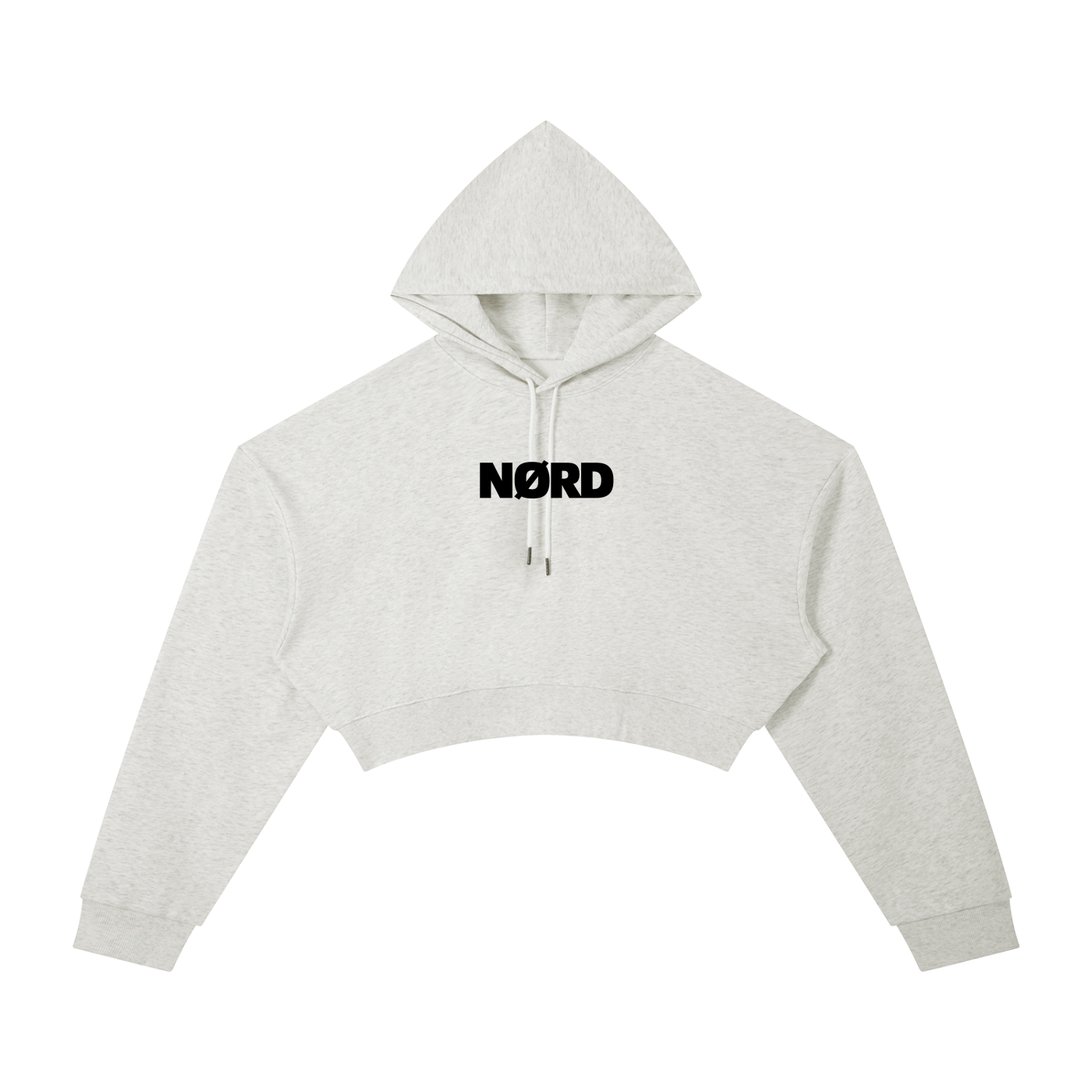 Crop Top Hoodie Nørd