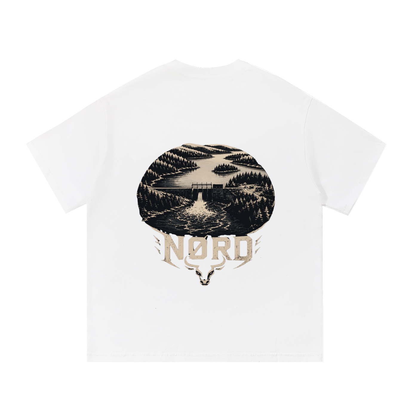 Cotton T-Shirt NØRD RÉSERVOIR TAUREAU