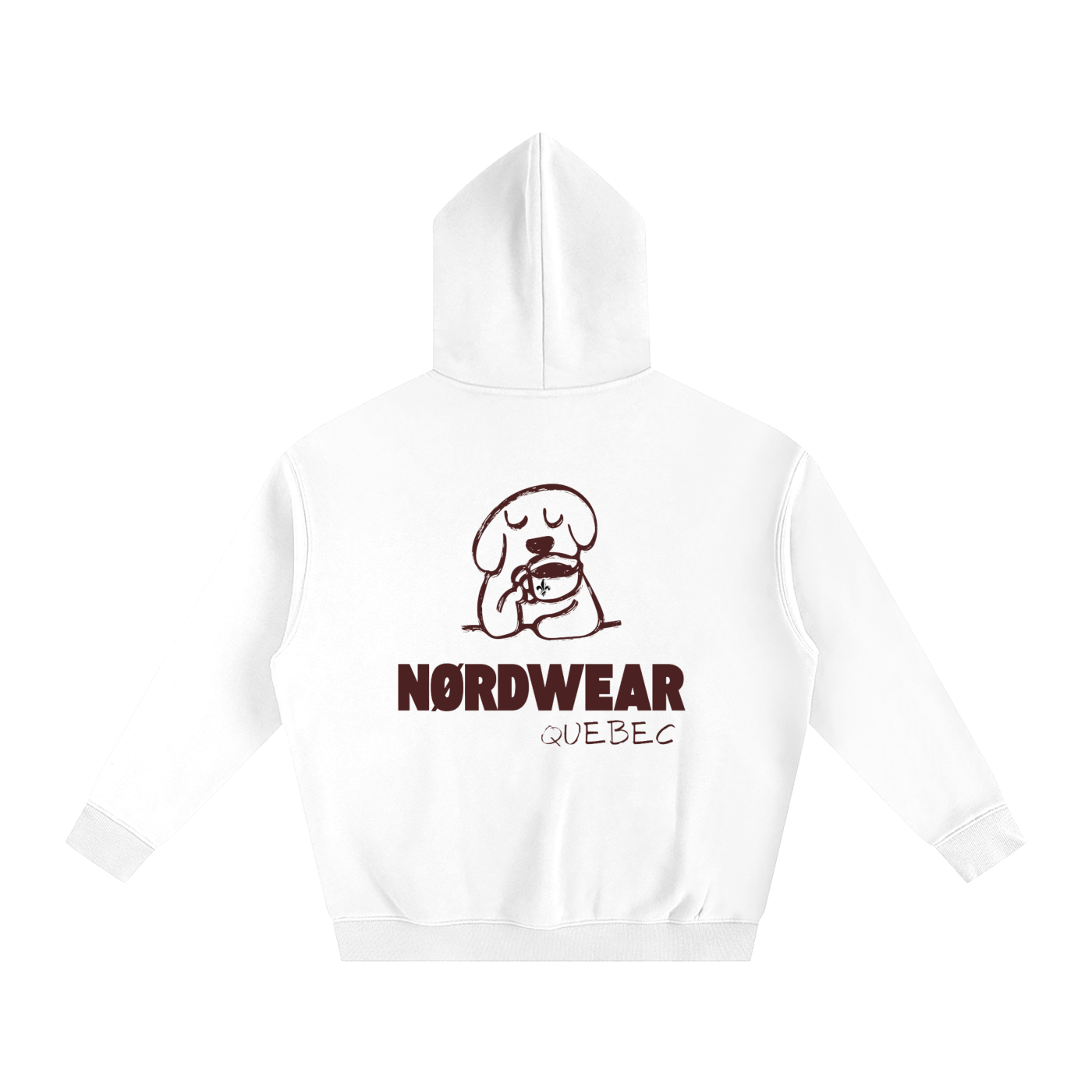 Oversize Hoodie Chien du NØRD