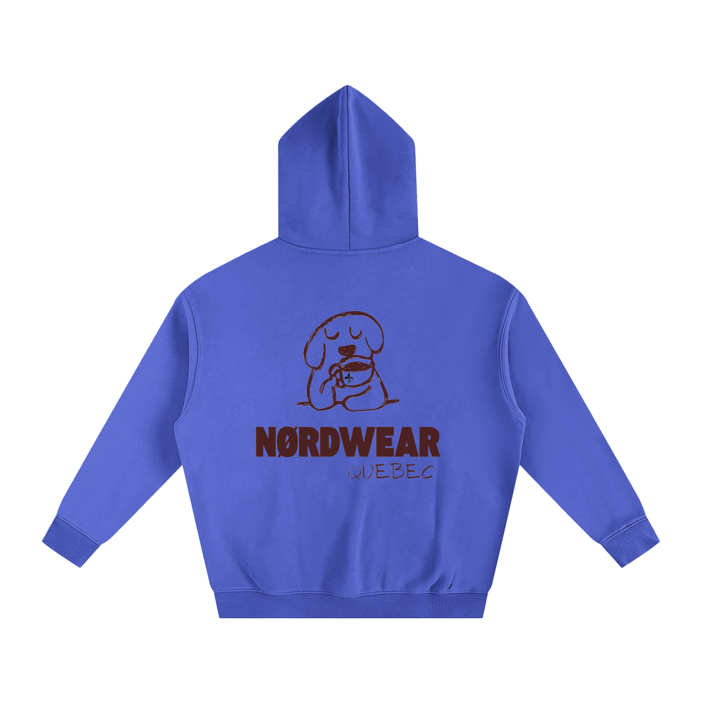 Oversize Hoodie Chien du NØRD