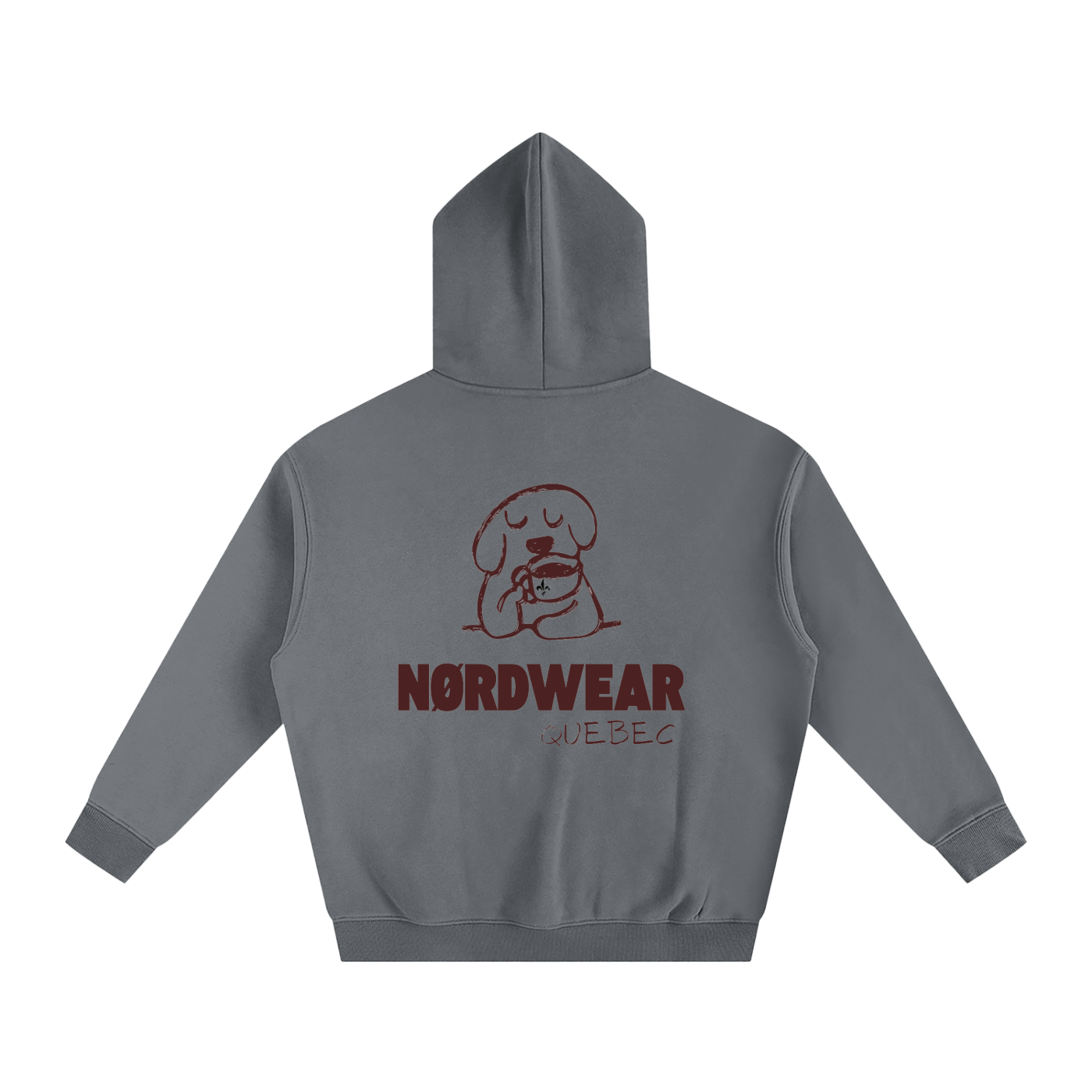 Oversize Hoodie Chien du NØRD