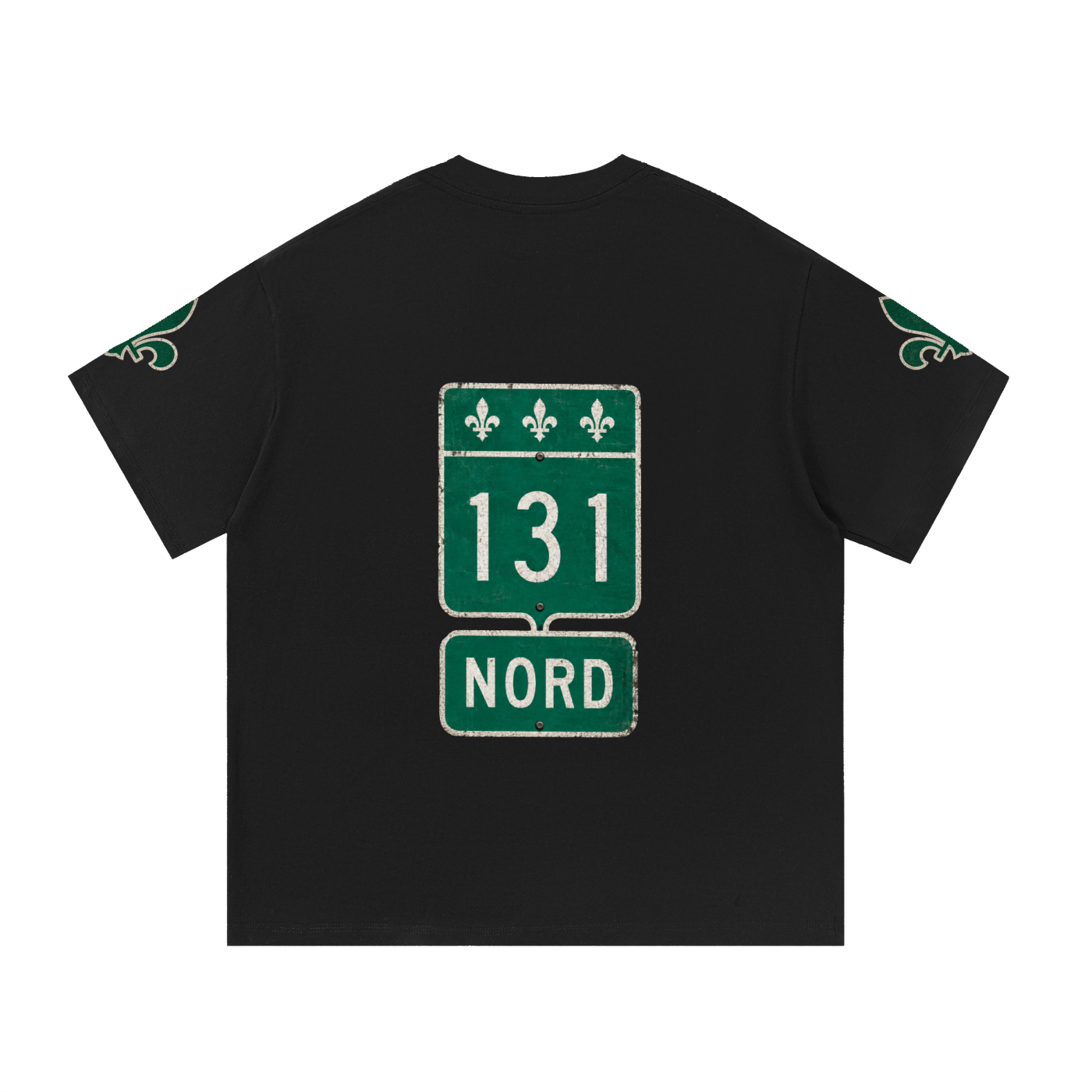 Cotton T-Shirt NØRD Route 131