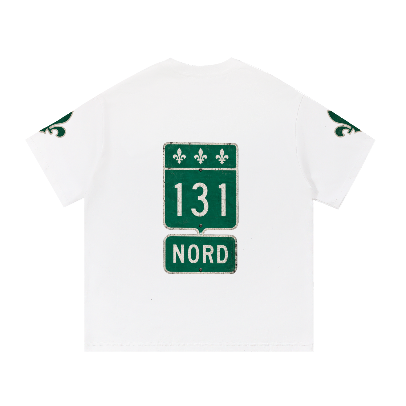 Cotton T-Shirt NØRD Route 131