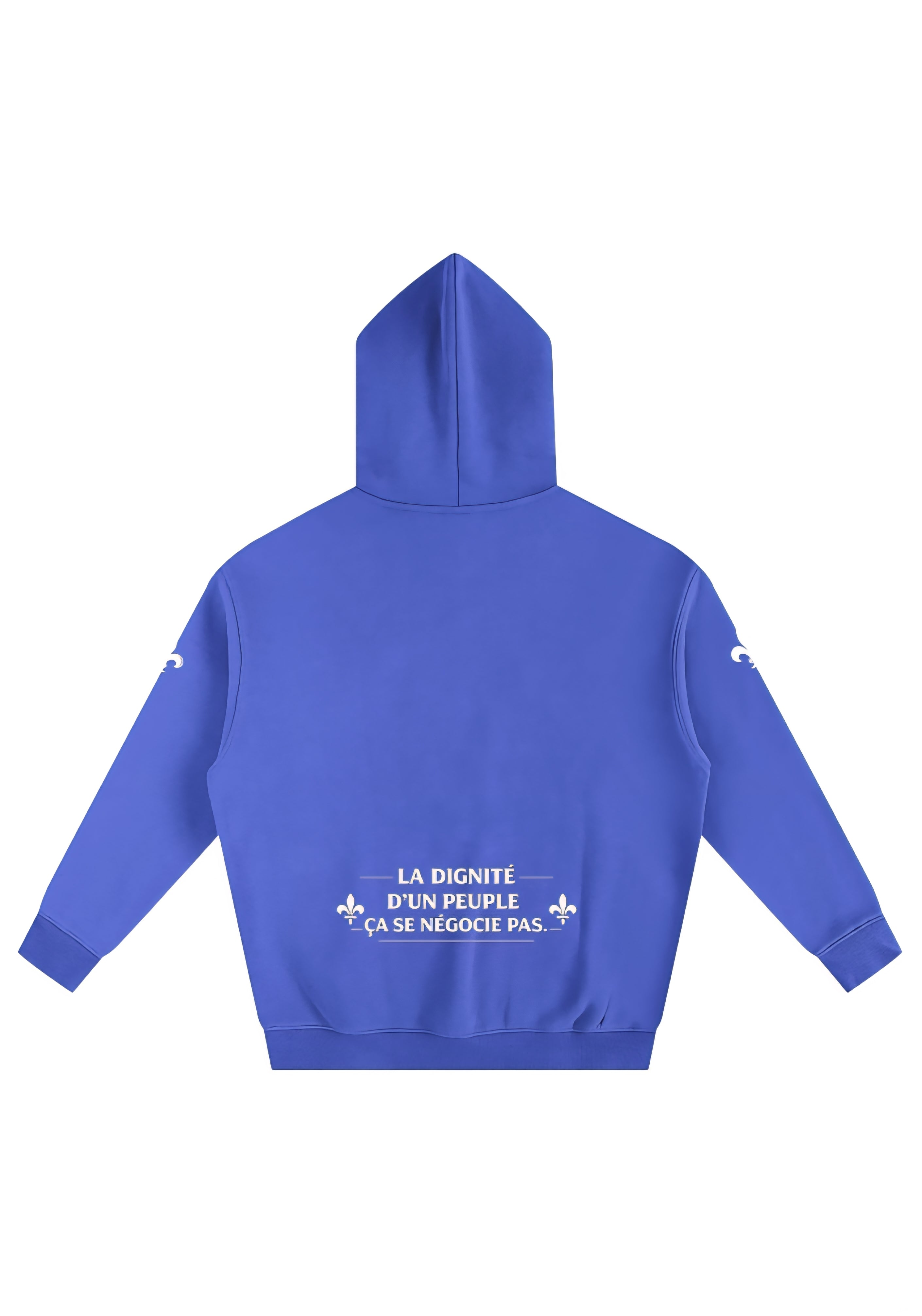 Hoodie NØRD Bleu Québec