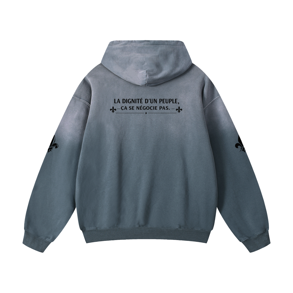 Heavyweight Sunfade Oversized Hoodie Nørd