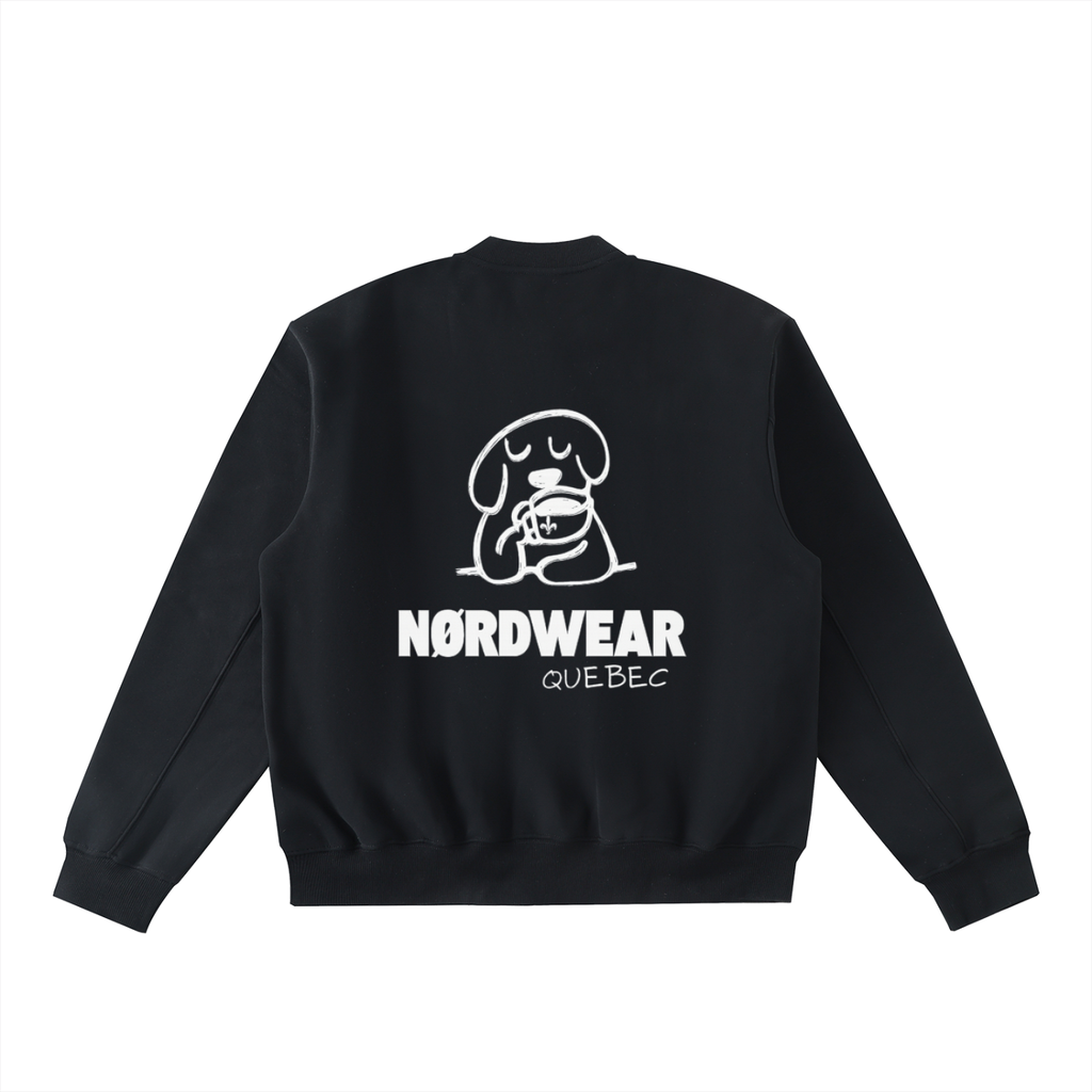 Zip-Up  Varsity Veste NØRD