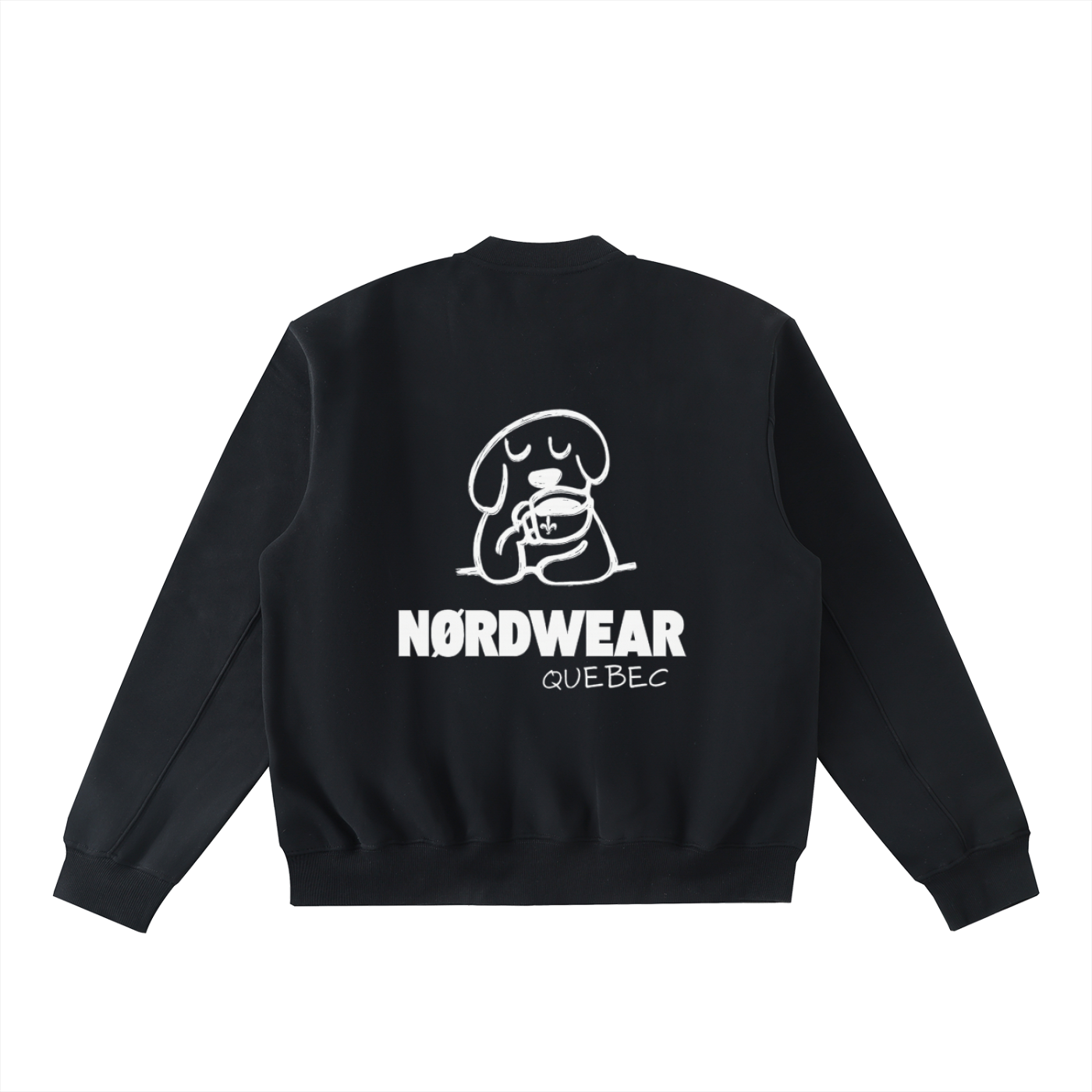 Zip-Up  Varsity Veste NØRD