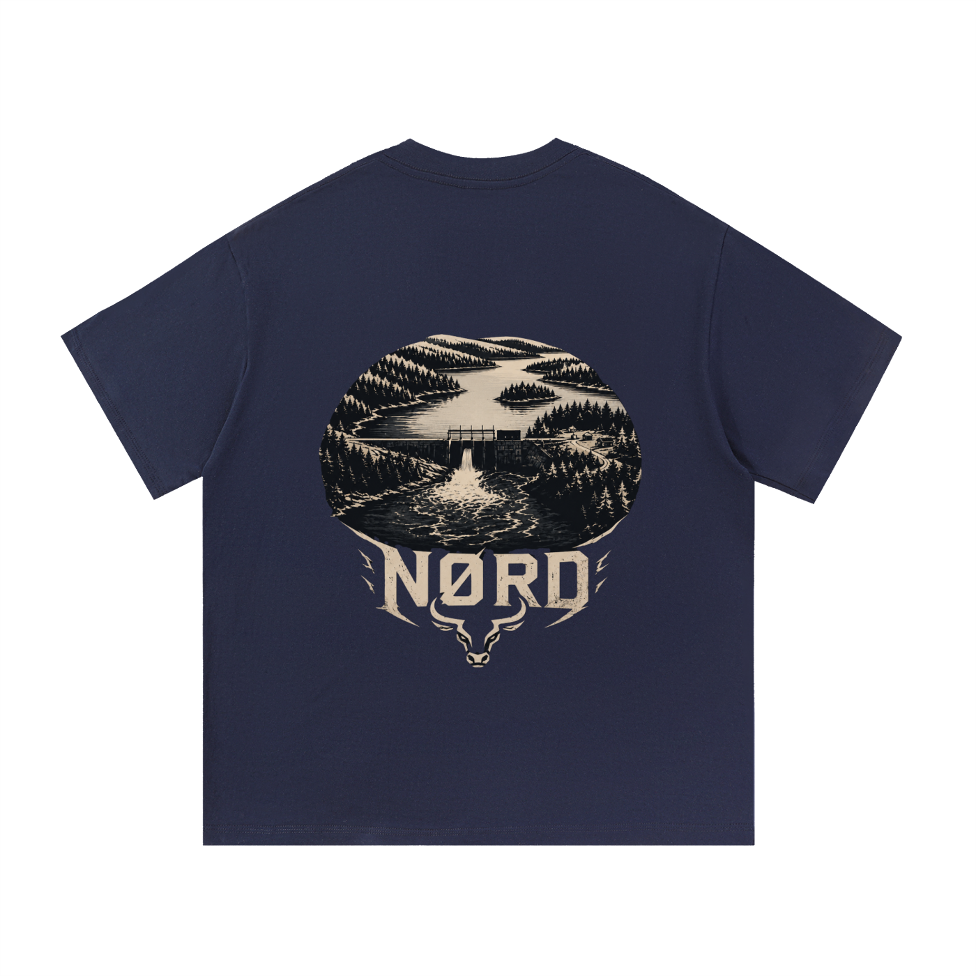 Cotton T-Shirt NØRD RÉSERVOIR TAUREAU