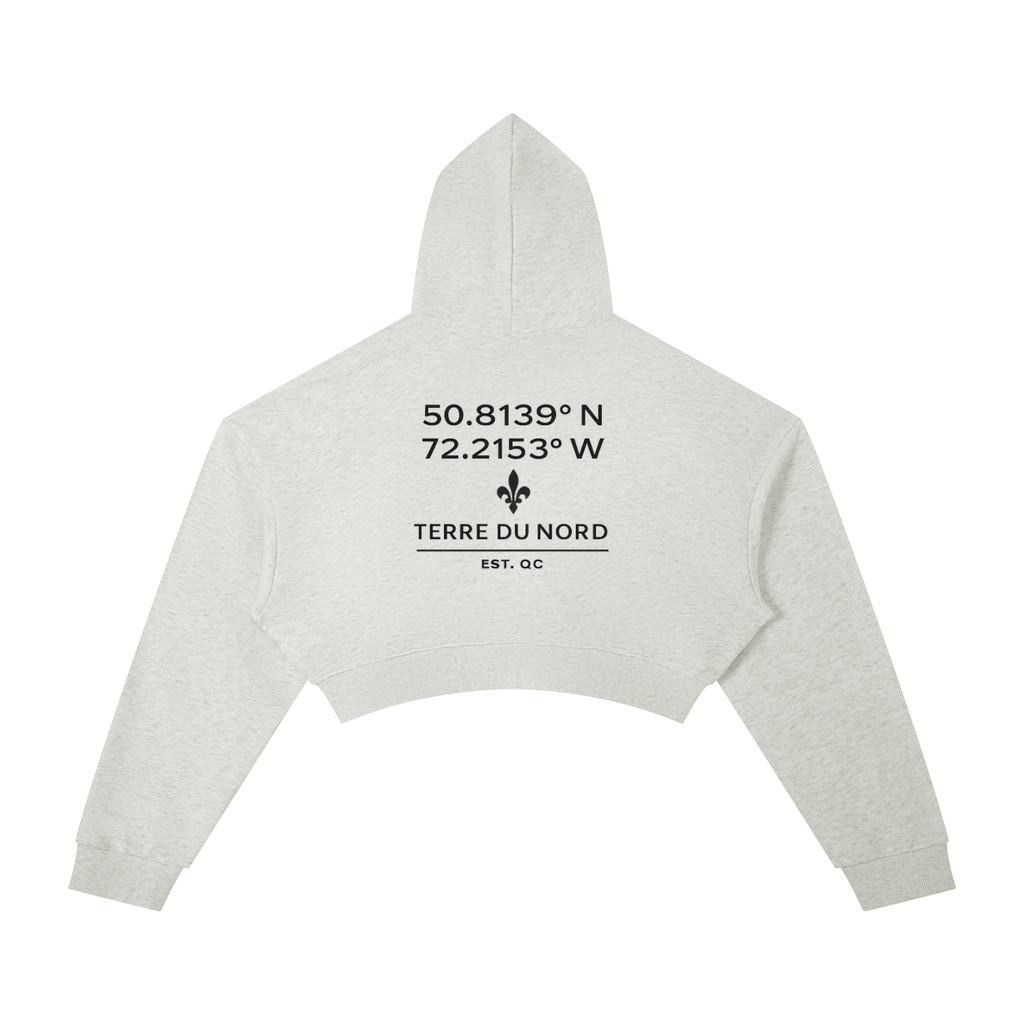 Crop Top Hoodie Nørd