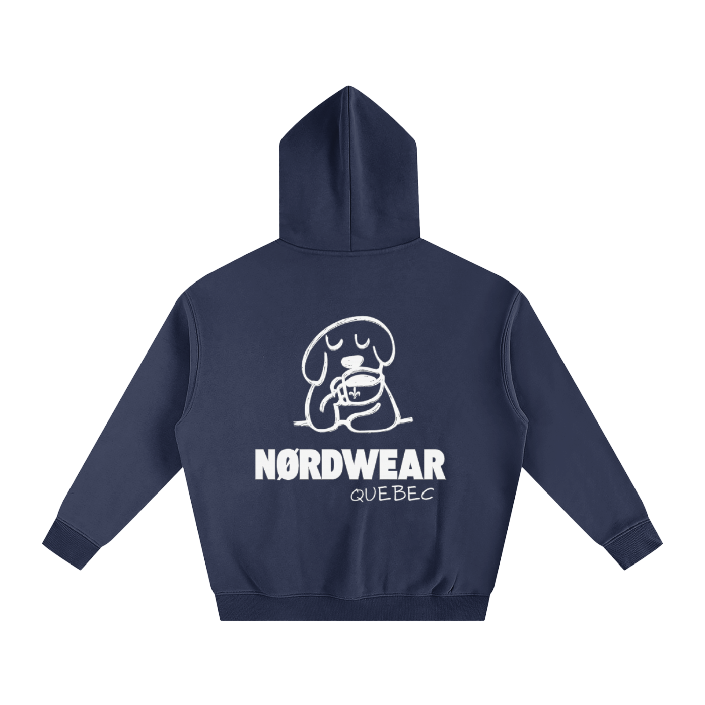 Oversize Hoodie Chien du NØRD