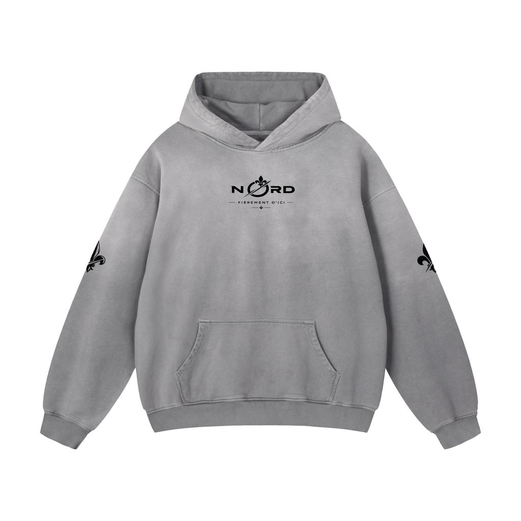Heavyweight Sunfade Oversized Hoodie Nørd