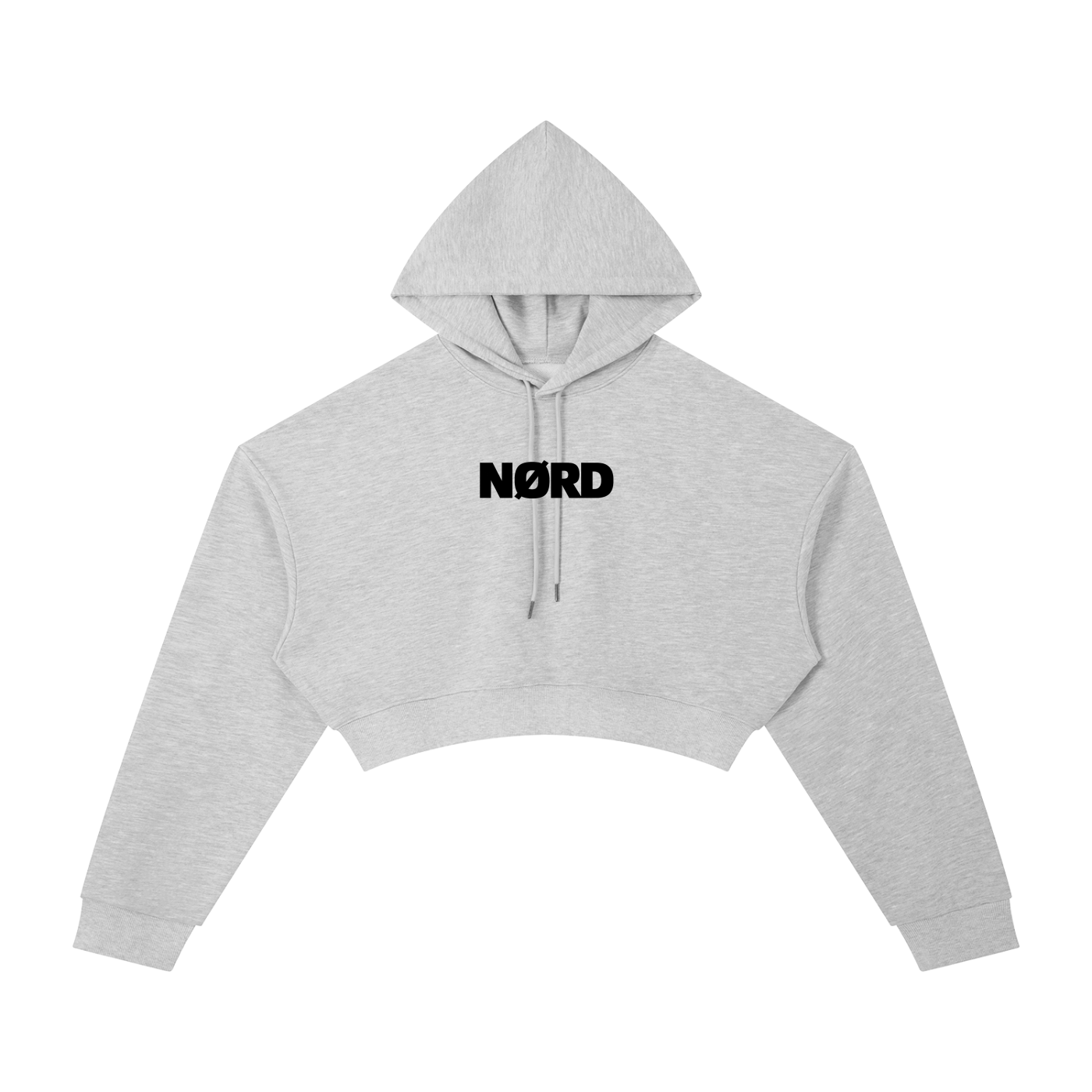 Crop Top Hoodie Nørd