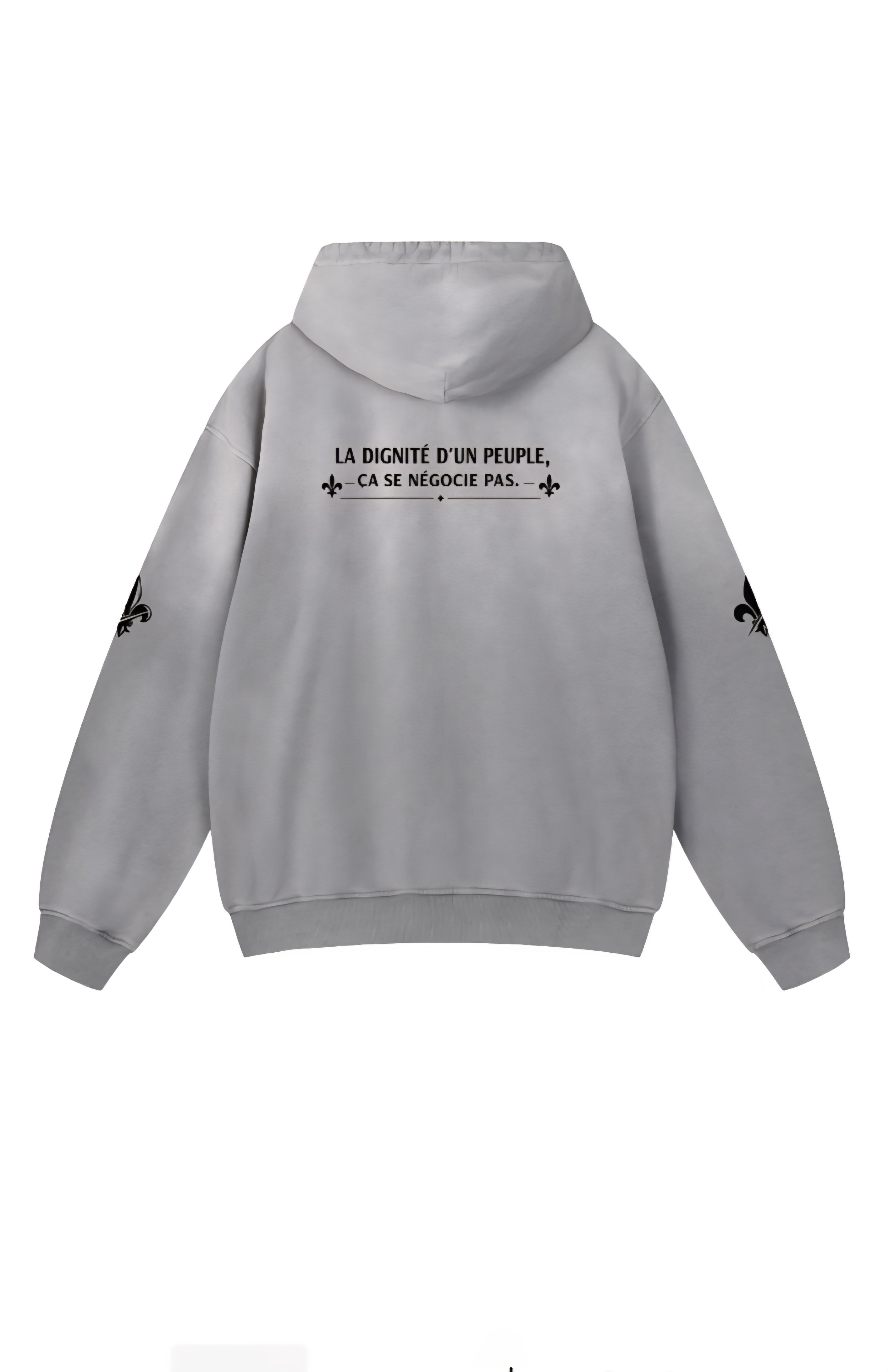 Hoodie Sunfad NØRD Gris