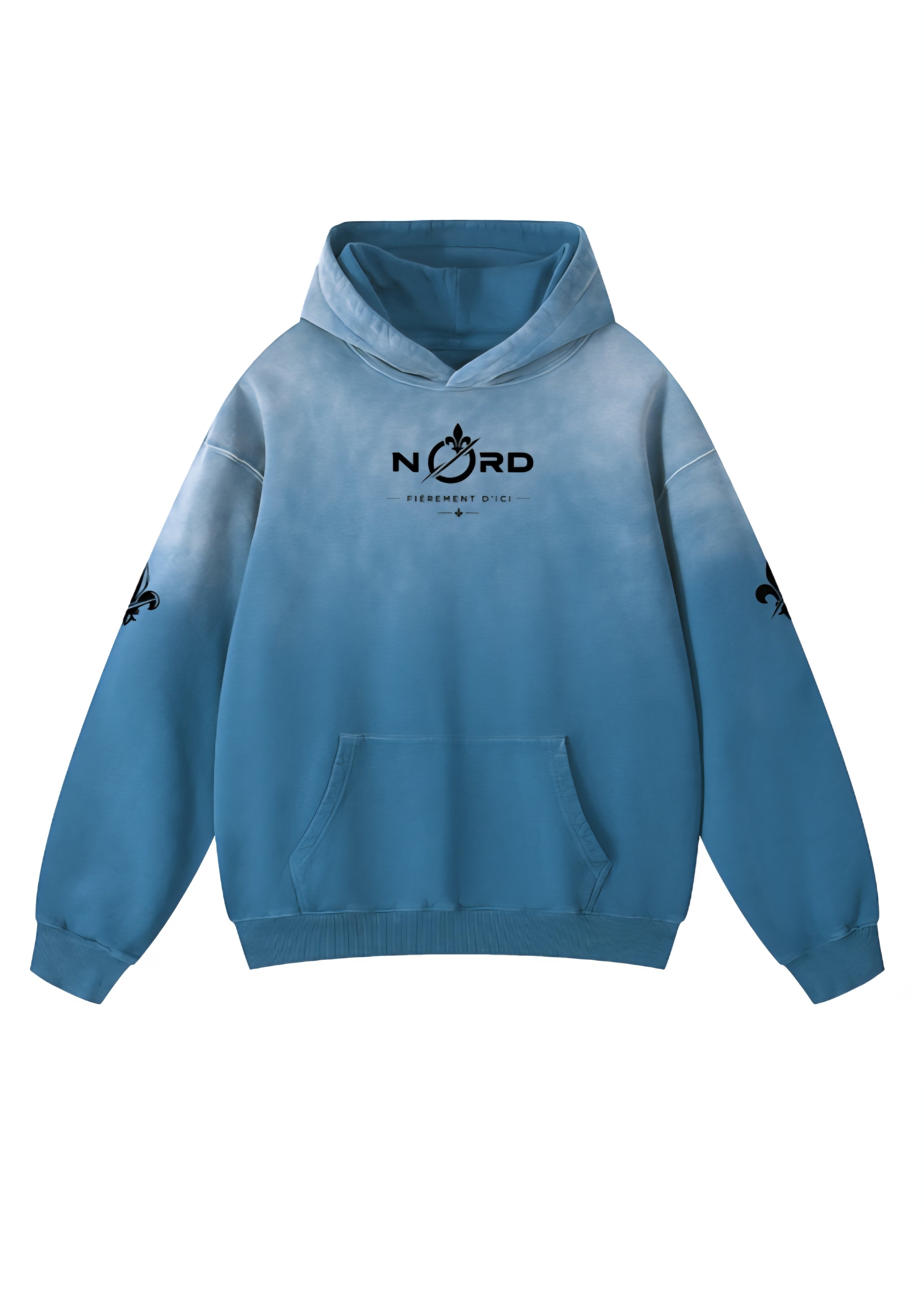 Hoodie Sunfad NØRD Bleu jeans