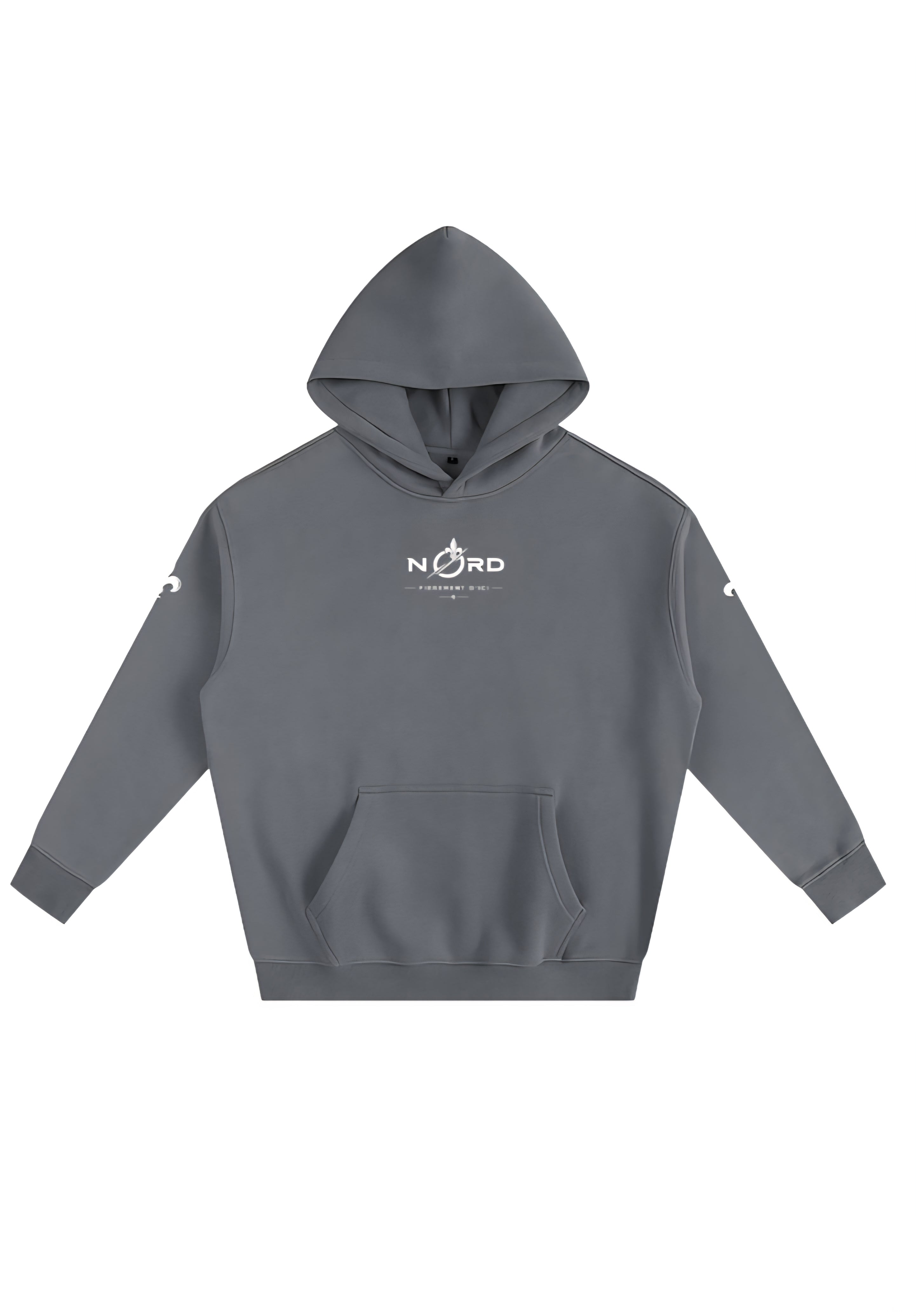 Hoodie NØRD Gris